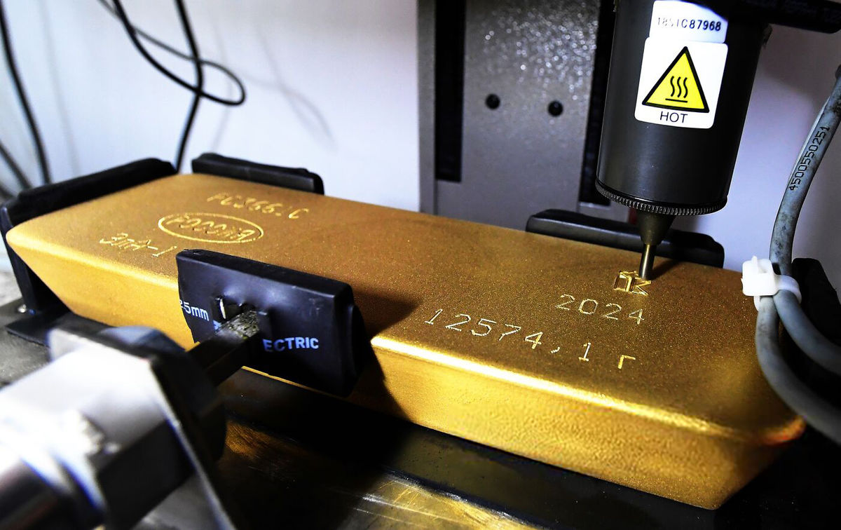 زیان فلز زرد از کاهش تنشهای تجاری؛ طلا ارزان شد زیان فلز زرد از کاهش تنشهای تجاری؛ طلا ارزان شد