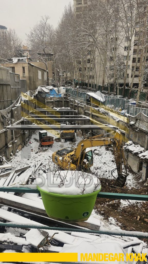 مهار متقابل (استرات) در پایدارسازی گود: راهنمای کامل و کاربردی برای مهندسان و پیمانکاران عکس مهار متقابل - پایدارسازی گود