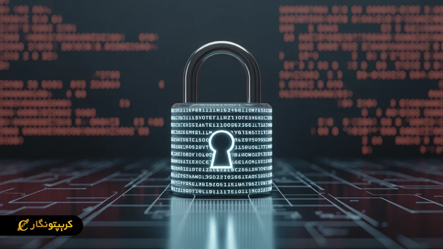 امنیت در متامسک: 9 نکته ای که هر کاربری باید بداند قفل دیجیتالی پوشیده از کد برای اهمیت انتخاب رمز عبور قوی جهت تامین امنیت در متامسک