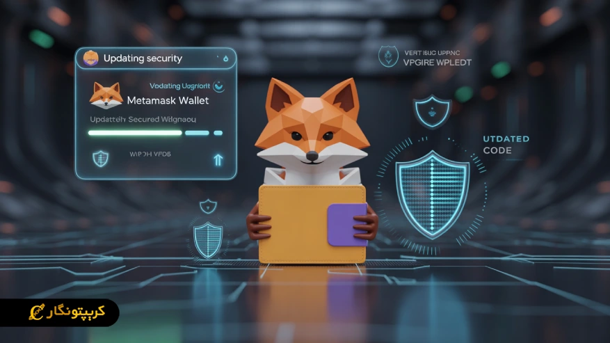 امنیت در متامسک: 9 نکته ای که هر کاربری باید بداند بروزرسانی مداوم کیف پول متامسک
