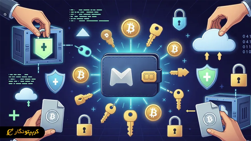 امنیت در متامسک: 9 نکته ای که هر کاربری باید بداند پشتیبان گیری، کلیدها و گاوصندوق ها برای حفظ امنیت