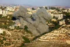 فوری/ حمله گسترده هوایی و زمینی اسرائیل به جنوب لبنان